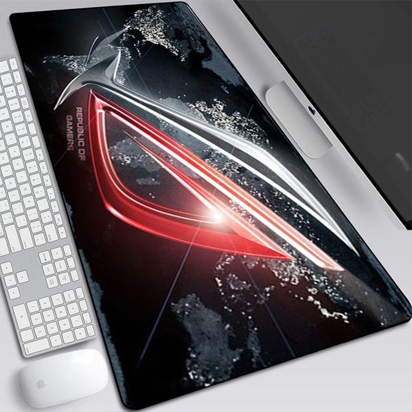 

mouse pads & wrist rests large mousepad republic of gamers gaming pad asus non-skid rubber lapnotebook desk mat for csgo dota keyboard