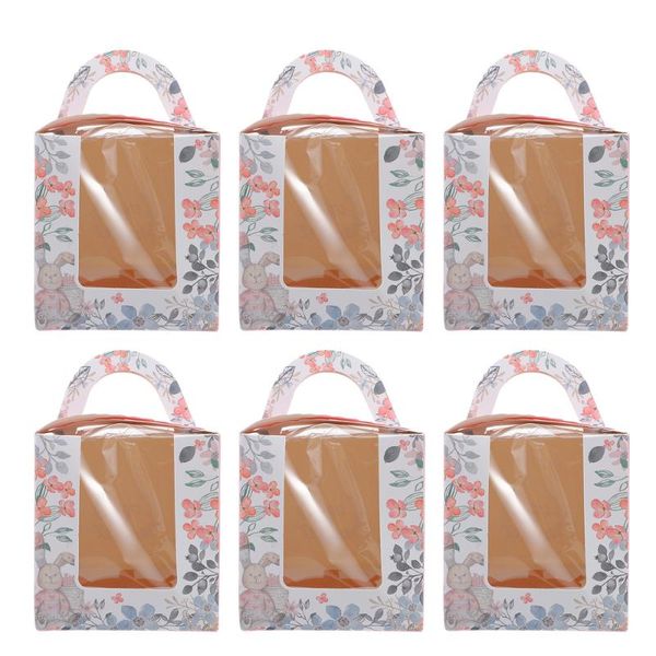 

gift wrap 10pcs cupcake packaging boxes packing portable cake containers