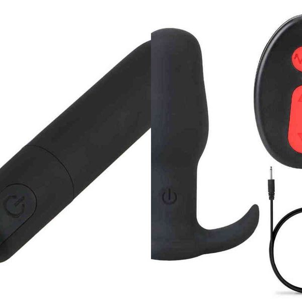 Nxy Sex-Vibratoren, vibrierende Buttplugs, Dildo-Vibrator, G-Punkt, kabellose Fernbedienung, Analplug, Stimulator, Prostata-Massagespielzeug für Mann/Frau, 1218