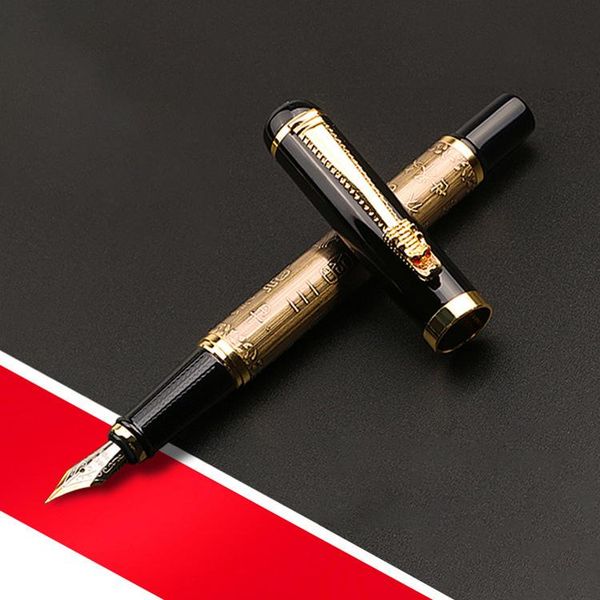 

immortal students calligraphy pen ink sac office high-end hard elbow fountain pens