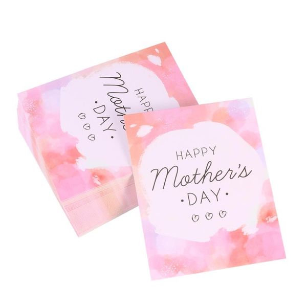 

pcs greeting cards small fresh birthday party invitation mother's day decorative (b)