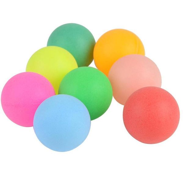 

100pcs multiple color 40mm diameter pong practice sets table tennis ball k5e4 balls
