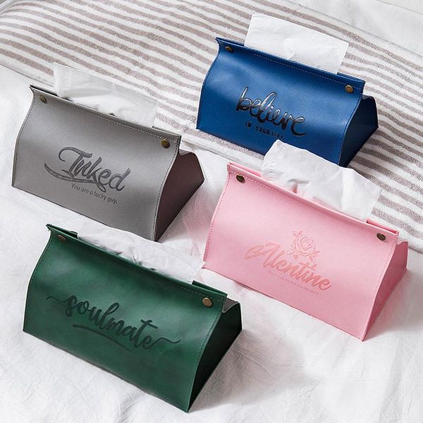 

tissue boxes & napkins creative simple paper box home living room toilet table car storage decoration