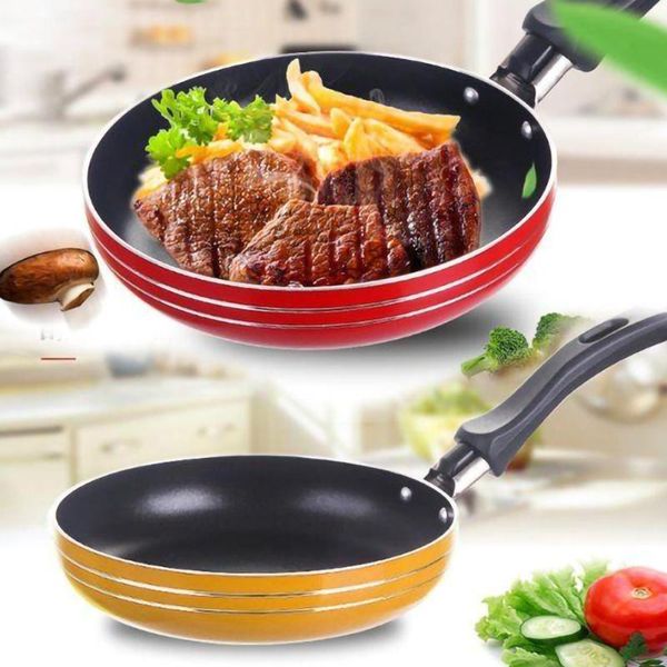 

pans 12cm non-stick frying pan pot fried egg mini cookware pancakes cook kitchen breakfast kitchenware accessories tools