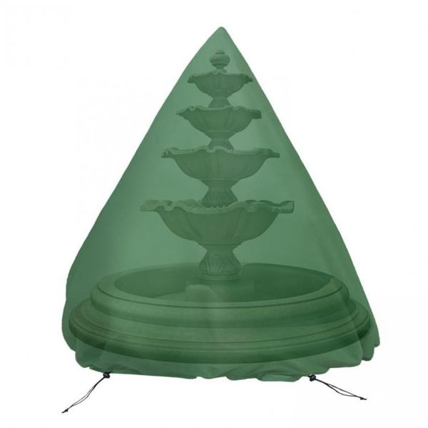 

shade garden fountain cover foldable oxford cloth windproof anti-uv protective yard statue sails 122cm x 155cm