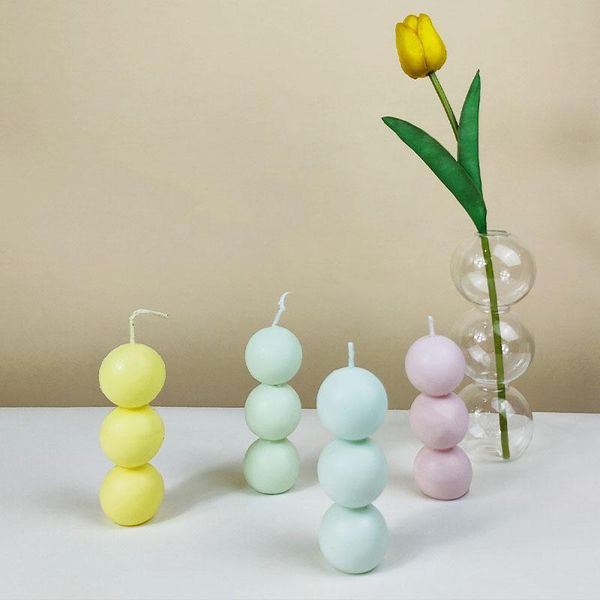 

craft tools 3d three-dimensional ball candle plastic mold diy handmade making kit