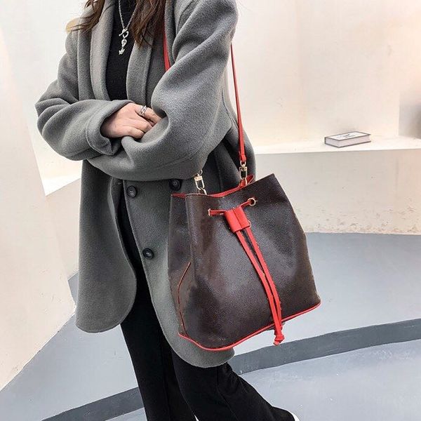 

brand day packs women letter print new shoulder bag drawstring bags letter printing