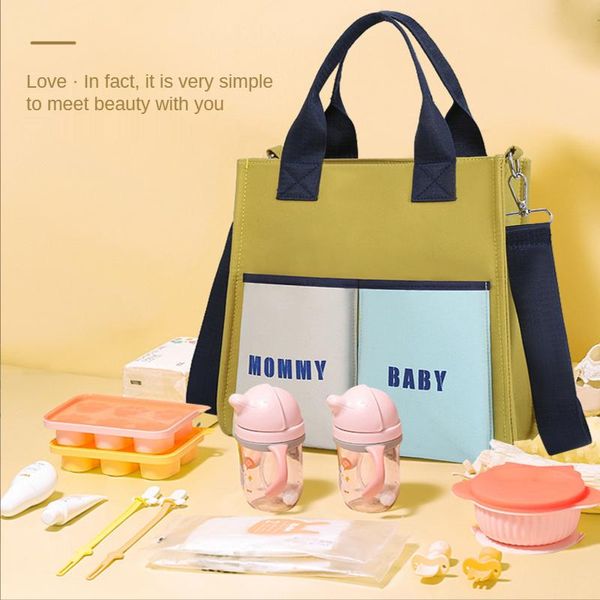 

diaper bags mommy bag 2021 fashion lightweight small ins mother and baby outing portable