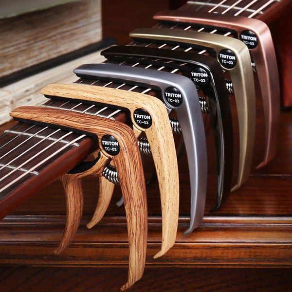 

aluminium alloy metal guitar capo for tone adjusting
