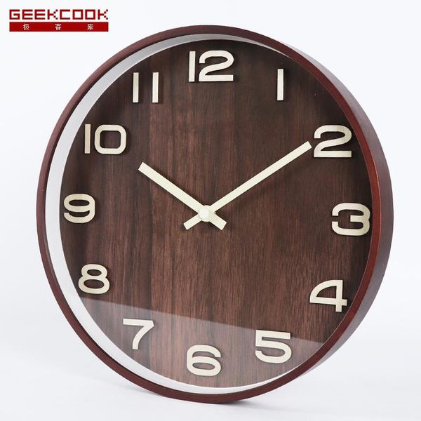 

wall clocks vintage clock modern design kitchen china round study watch home loft style relogio parede ome decoration yy60wc