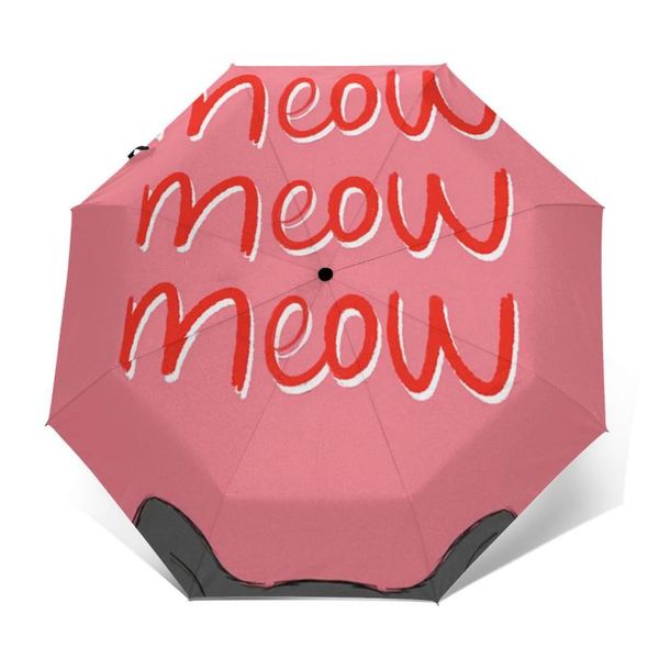 

umbrellas meow umbrella aesthetic lightweight painting beach wind proof automatic