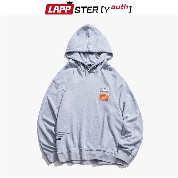 

lappster men colorful hooded sweatshirts hoodie fall korean oversized streetwear hoodies couple black designer clothing 2xl 210420