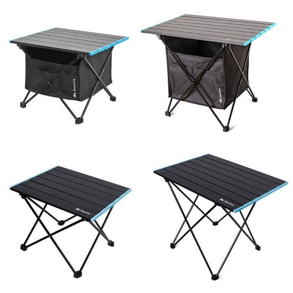 

camp furniture gxmf outdoor picnic folding table aluminum alloy camping desk mini portable foldable for hiking traveling