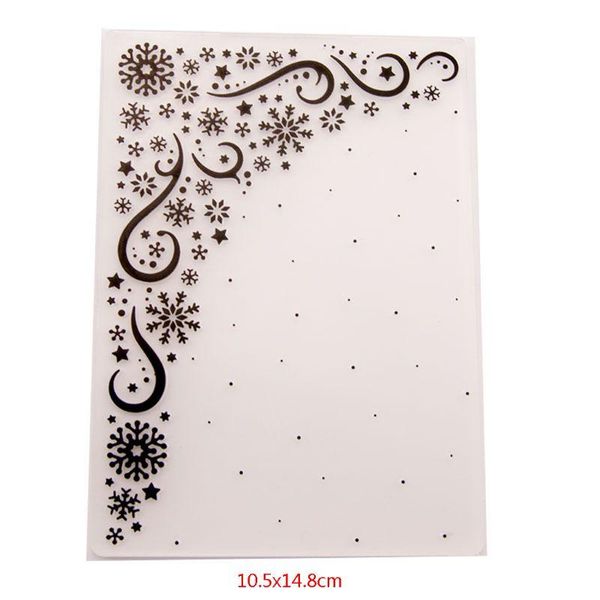 

craft tools plastic embossing folder template diy scrapbook po card making decoration crafts snowflake retailsale