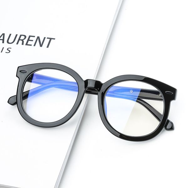 

large frame tr90 blue light proof flat lens, Silver