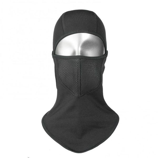 

balaclava winter riding outdoor sport windproof coldproof warm full face cover hiking scarves cycling caps & masks, Black