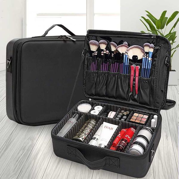 

bags for women multifunction grooming kit large toiletry bag female messenger backpack travel pouch cosmetic & cases
