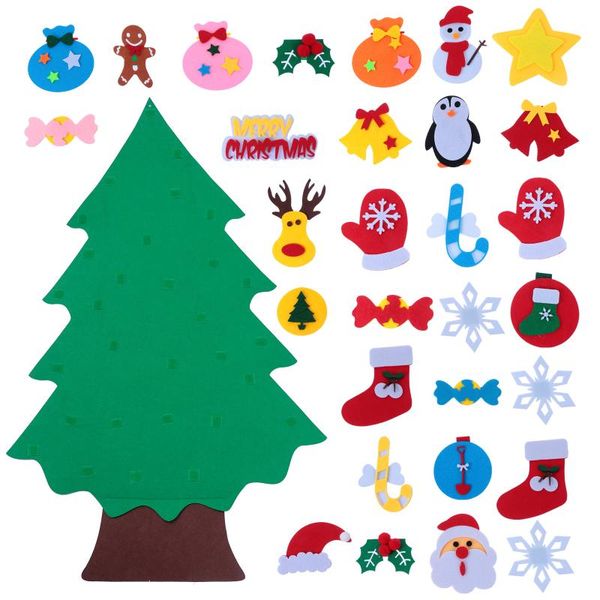 

christmas decorations felt tree decoration creative adornment