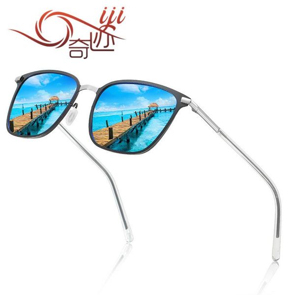 

sunglasses classic men's uv protection polarized 325, White;black