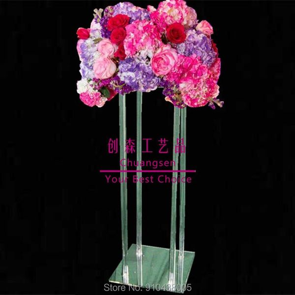 

party decoration wedding flower stand aisle pillars centerpiece for marriage,party holder
