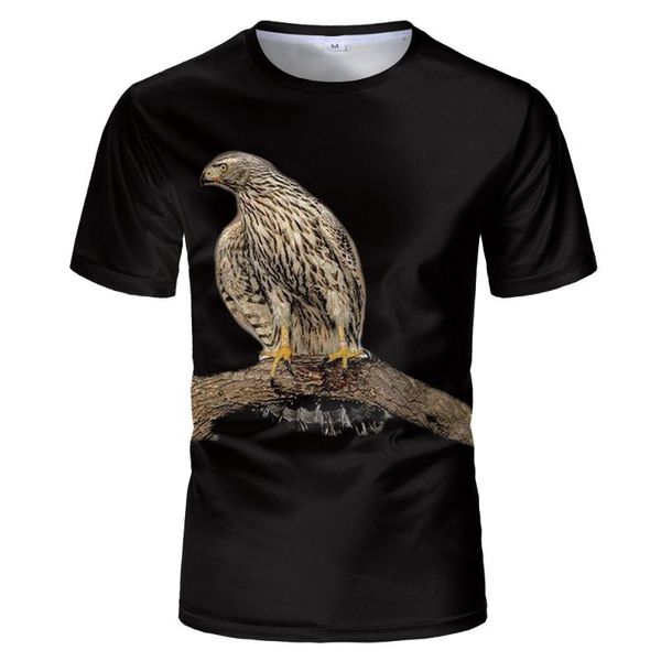 

flame phoenix t shirt men women summer funny clothing eagle pattern loose size birds wholesale discount men's t-shirts, White;black