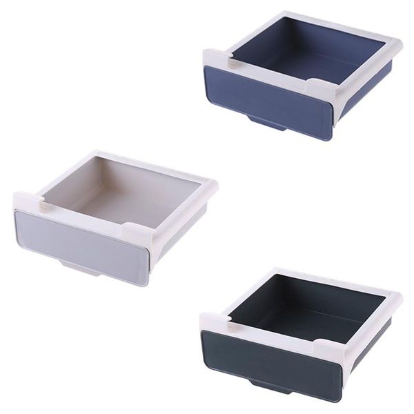 

storage drawers cabinet hanging drawer - self-adhesive under desk hidden box ideal for commonly used items in kitchen, bedroom