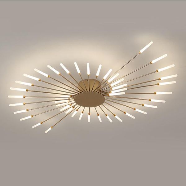 

chandeliers wym modern led chandelier light fixture, acrylic ceiling lamp for living room/bedroom, home deco lighting