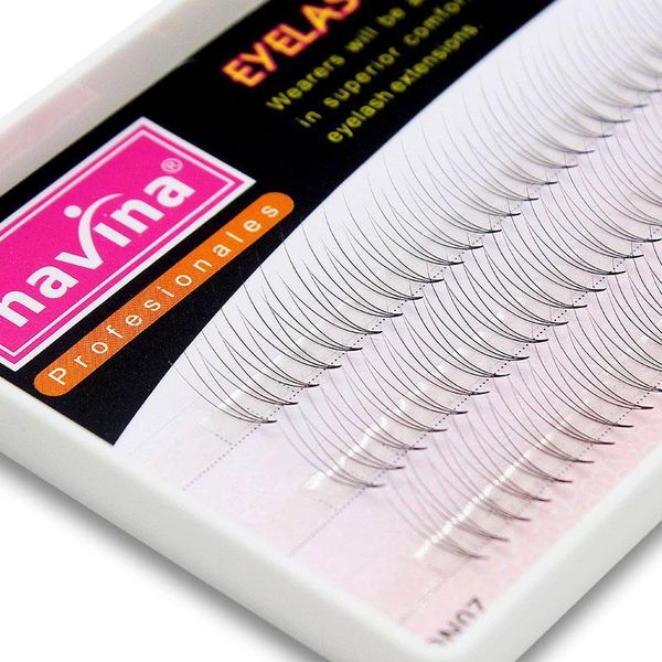 

navina 3d/6d lashes premade volume fans eyelash extension russian pre made lash extensions false mink eyelashes cilios1