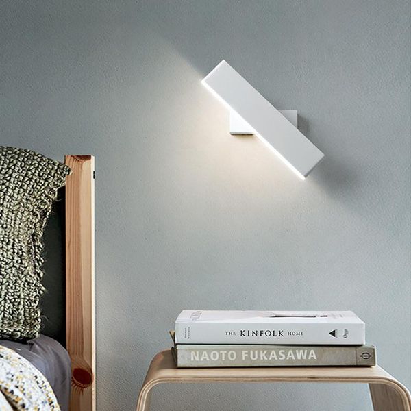 

led indoor wall lamps rotation adjustable switch modern sconce with stair light fixture hallway lamp
