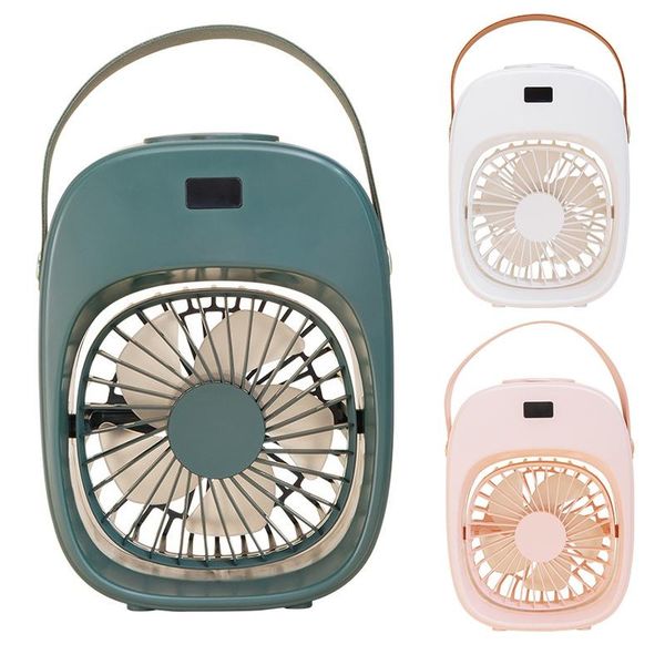 

electric fans humidification air cooler portable cooling usb deskcool fan 5 speed personal for office household traveling