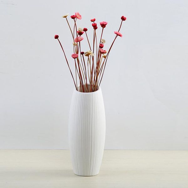 

vases ceramic white decorative bottle dried flowers innovative flower ornaments for home decoracion hks99