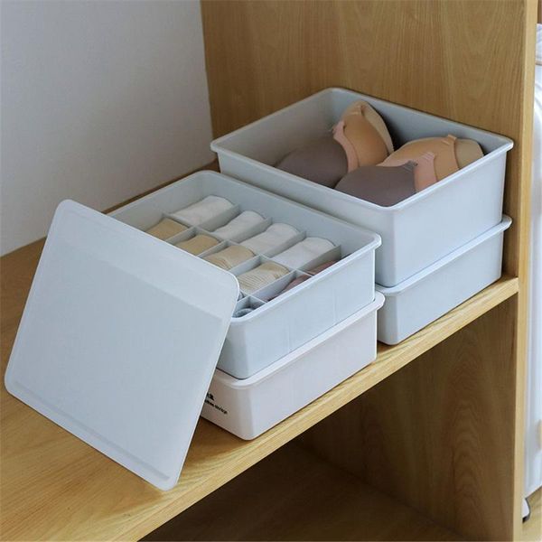 

storage drawers multi-styles underwear box with cover bra socks large-capacity plastic organizing