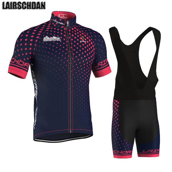 

racing sets lairschdan cycling jersey men set bicycle clothing suit quick dry mtb bmx bike clothes sportwears maglia ciclismo, Black;blue