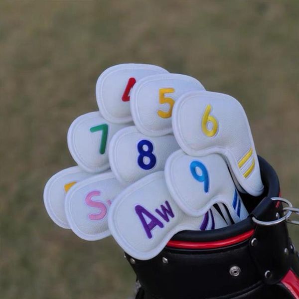 

club heads golf iron covers overs wedges 4-9 fan aspx supplies 10pcs r9q7