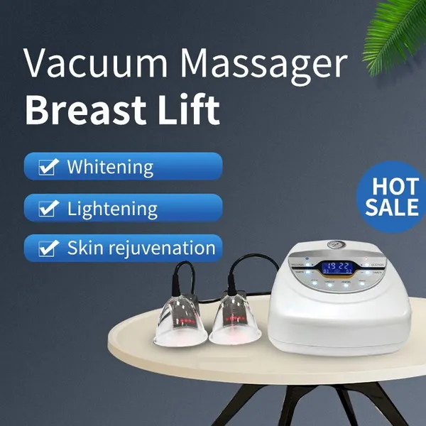 2022 Venda massagem a vácuo Terapêutica de aumento da bomba de elevação de mama Massager Massager Bust Body Shaping Beauty Machine