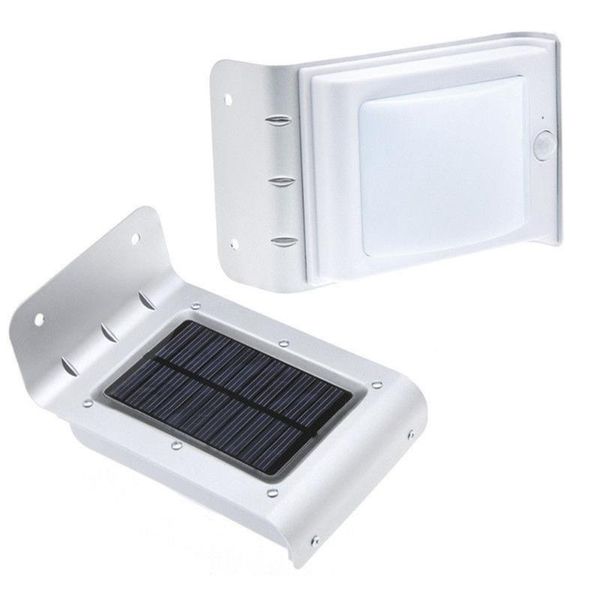 

solar lamps outdoor garden lawn street waterproof bright led power wall light lamp