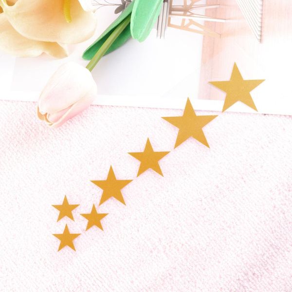 

bike five-pointed star transfer reflective sticker decals personalized stickers skateboard sticker(yellow) lights