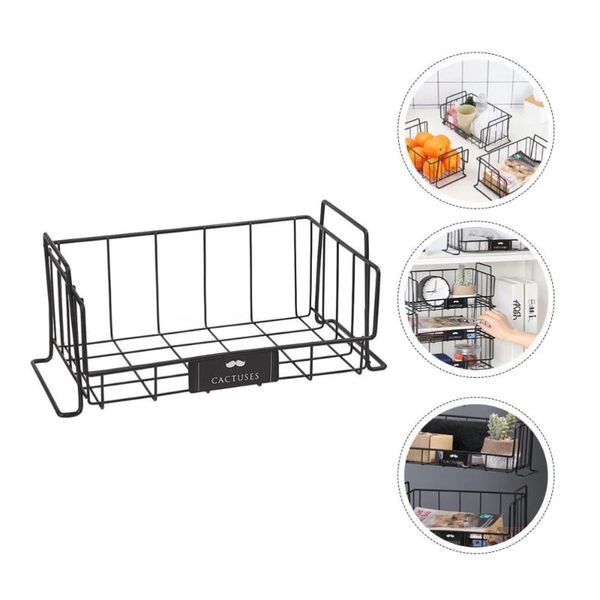 

hooks & rails deskcosmetics storage basket sundries iron art container