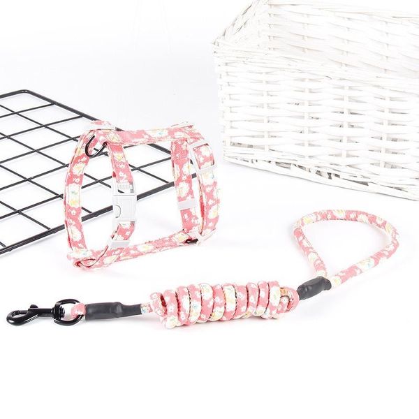 

dog collars & leashes adjustable cat collar harness leash traction rope chest strap pet safe gentle leader come with me kitty bungee