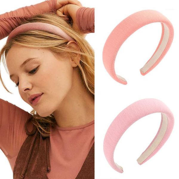 

knitted thin-edged headband solid hairbands bezel turban for women elegant girls hair accessories band head hoop1