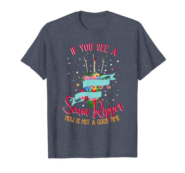 

quilting shirt if you see a seam ripper t-shirt, White;black