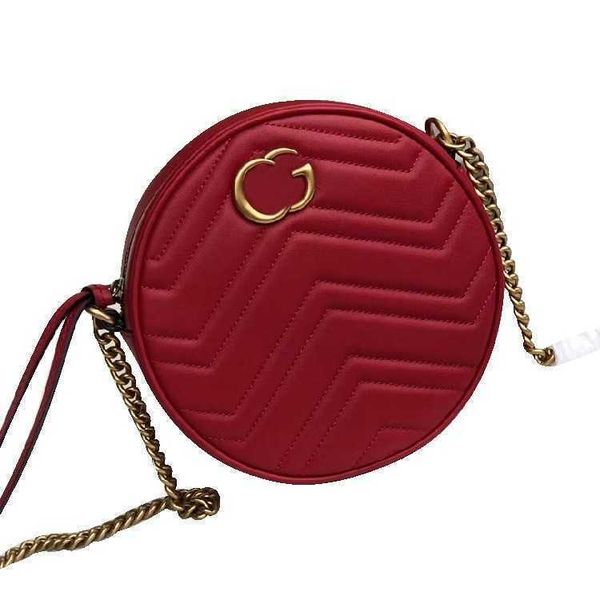 

2021 new fashion bag lady versatile small round slanting single shoulder chain bagszly