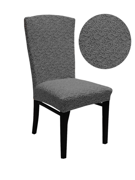 

jacquard pattern washable dinning room wedding el flexible chair cover covers