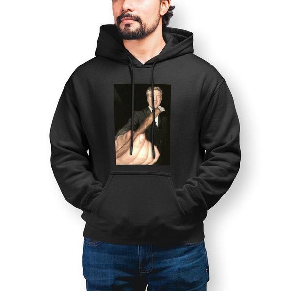 

men's hoodies & sweatshirts lynch warm cotton hoodie stylish streetwear long sleeve pullover men big, Black