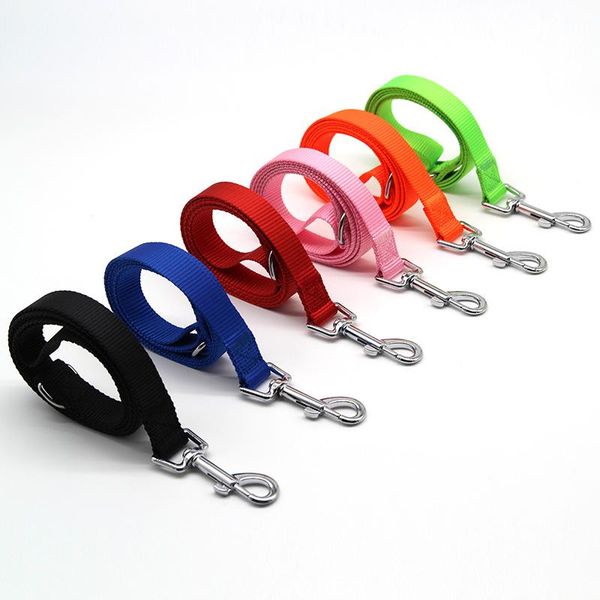 

dog leash running walk train for large small cat pets nylon braid 6 colors 4 sizes factory wholesale price collars & leashes