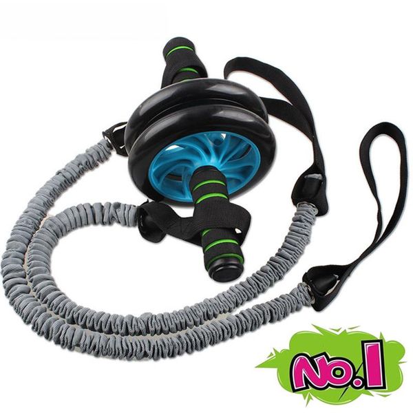 

resistance bands 1pc/60cm ab roller wheel pull rope waist abdominal slimming fitness training