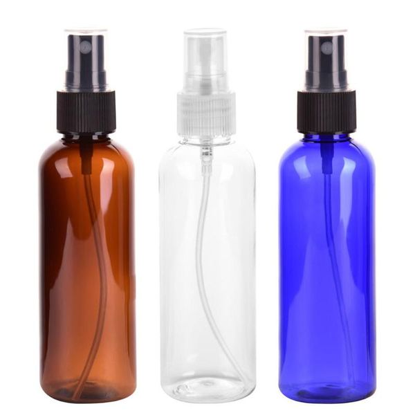 

4pcs/lot 100ml refillable sprayer bottles oil liquid empty atomizer makeup spray bottle perfume sample storage & jars
