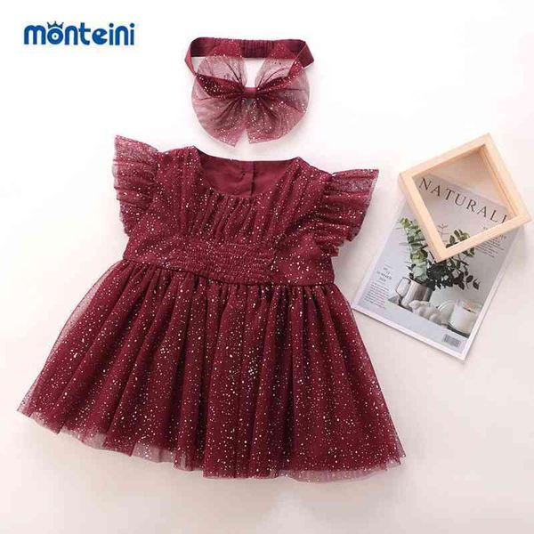 

girls' princess dress lace mesh skirt little girl's summer children's fairy dress, Red;yellow