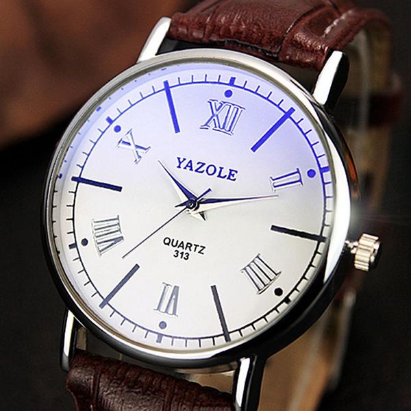 

ultra thin couple watch minimalism roman numeral men women watches business blue ray glass luxury gift clocks mujer hombre reloj wristwatche, Slivery;brown