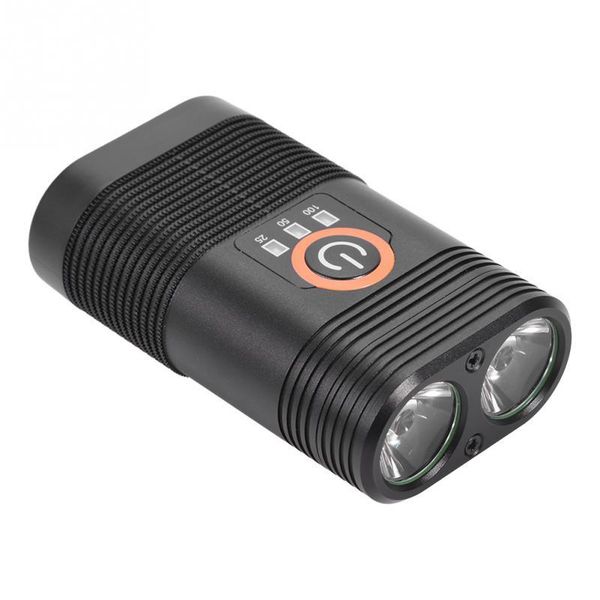 

bicycle handlebar 2021 usb charging led bike light with 2200mah battery waterpoof front head lights